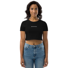 Load image into Gallery viewer, Soft Life Advocate Short Sleeve Crop Top (Organic)